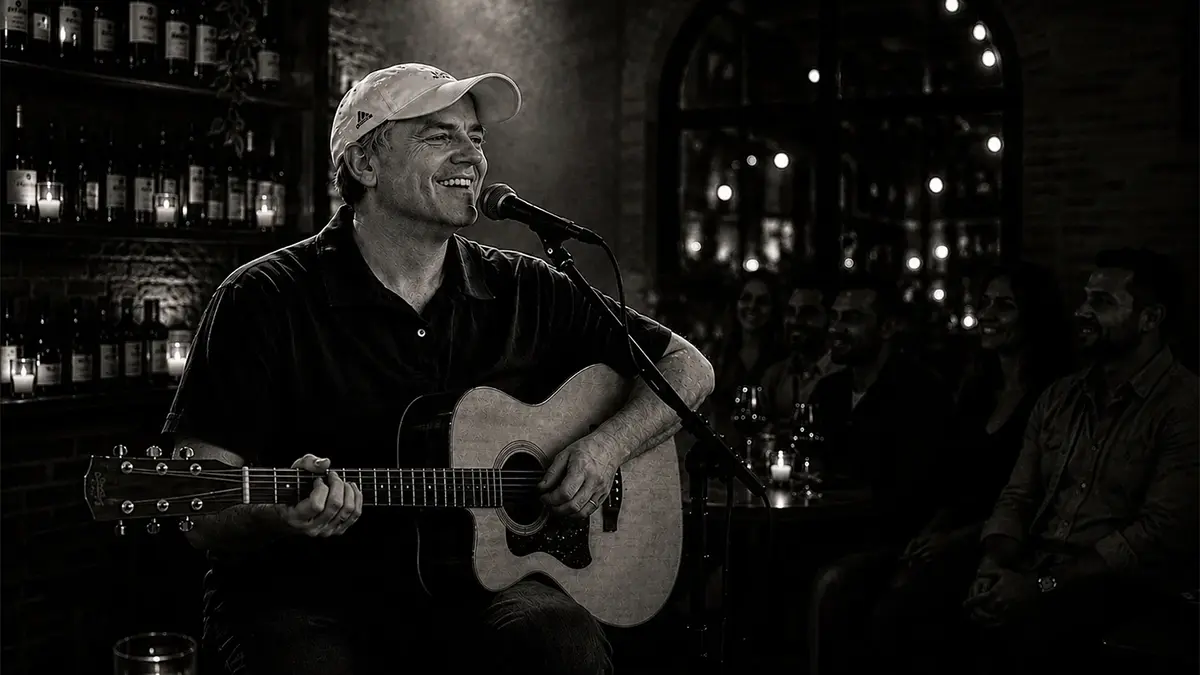 Kevin B Jones on the Guitar